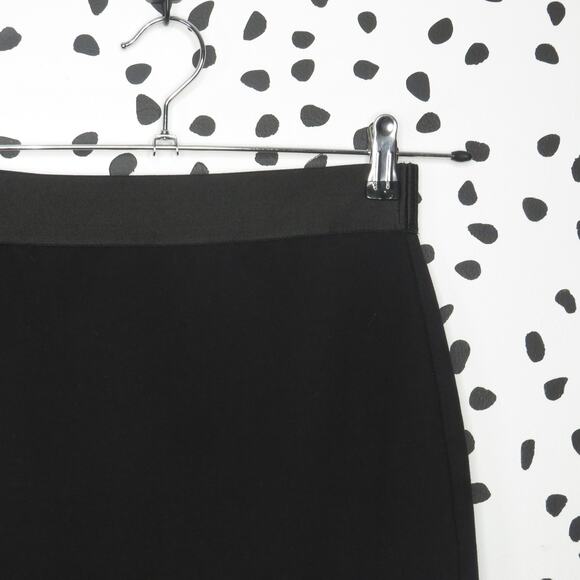 Everlane Black Classic Pencil Stretch Ponte Tube Skirt - Picture 3 of 7
